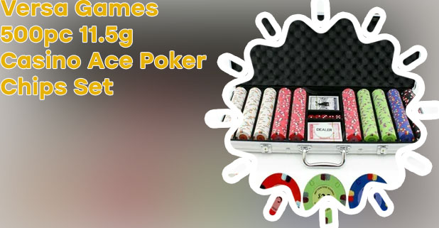 11 5 g 500pc casino ace poker chips set