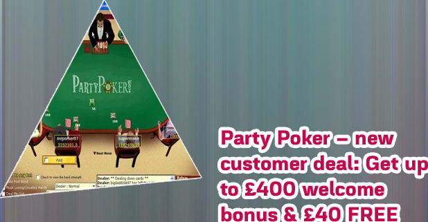 Party poker welcome offer