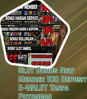 Slot deposit dana bonus new member