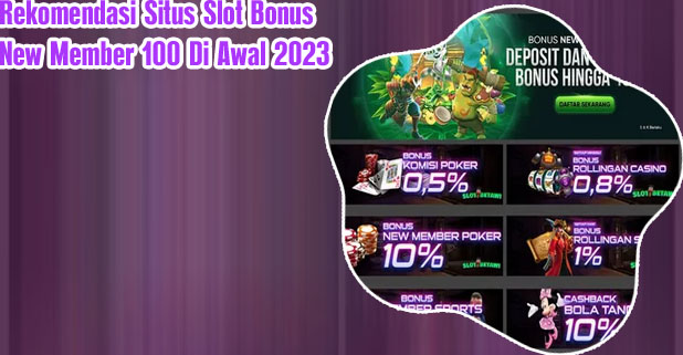 Slot online promo new member
