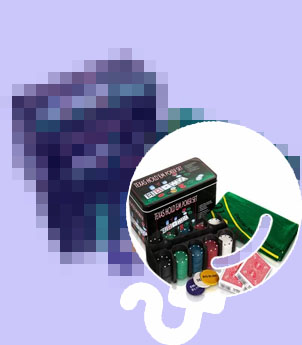 Warehouse poker set